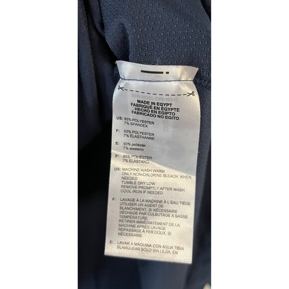 Adidas Golf Men’s XL Long Sleeve Performance Shirt – Navy Blue – Stretch Fit – M - Picture 5 of 5